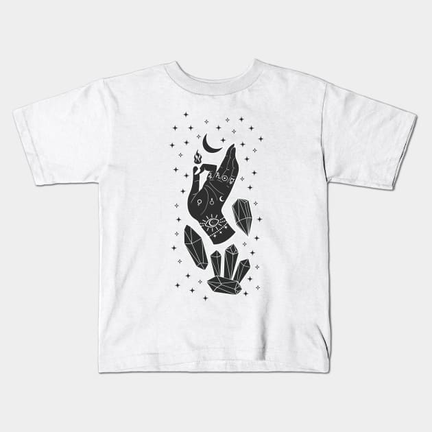 Palmistry Starter Pack Kids T-Shirt by emanuelacarratoni